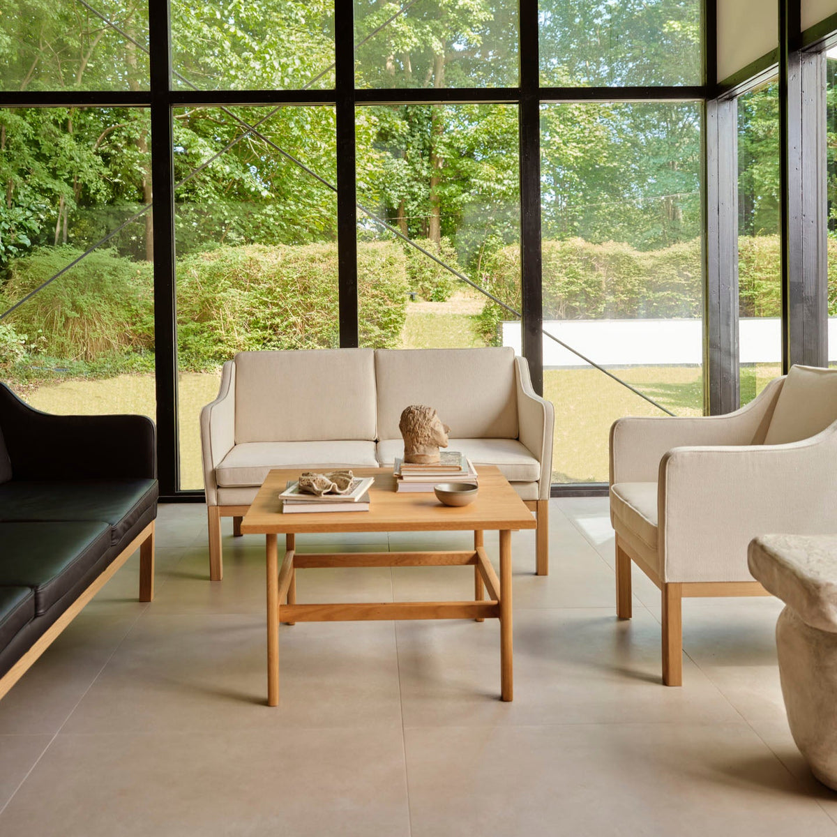 L45 - MK154 - 2 pers. sofa - Beige