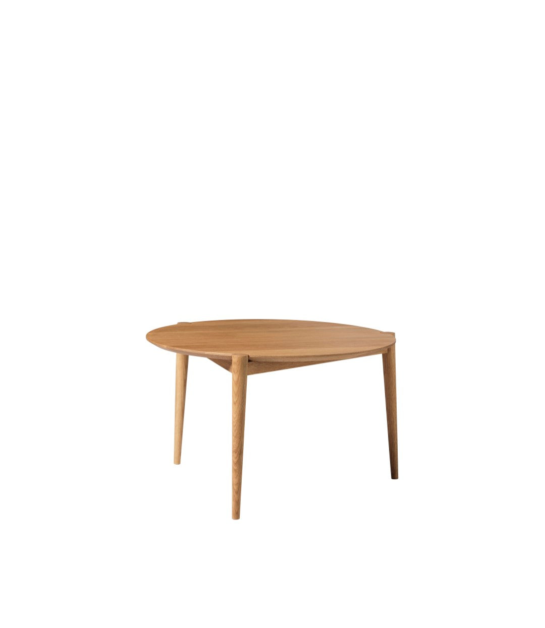 D102 Søs - Coffee table - Oak - Oiled - Ø70