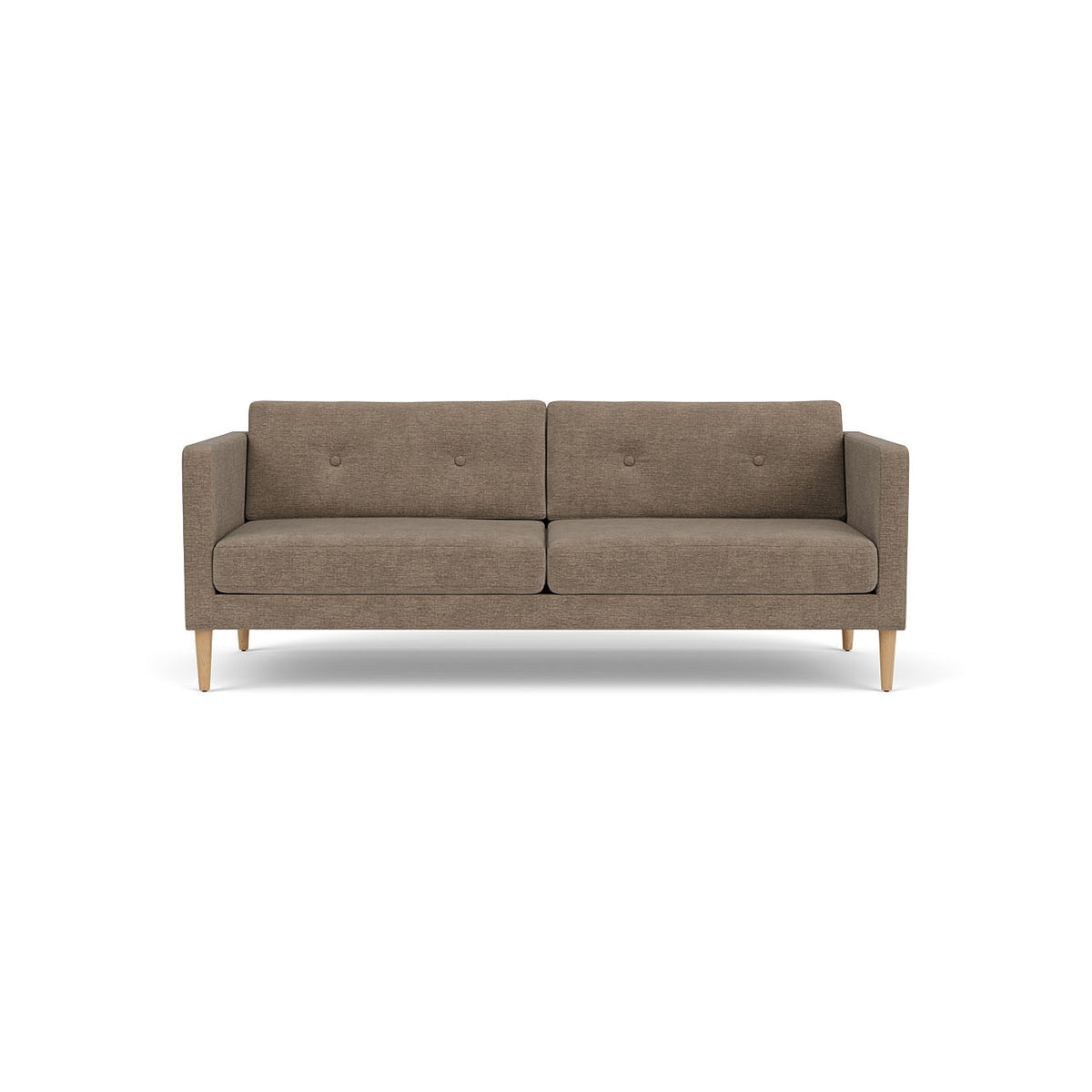 L42 Firhøj - 2,5 pers. sofa - Eg - Taupe (233)