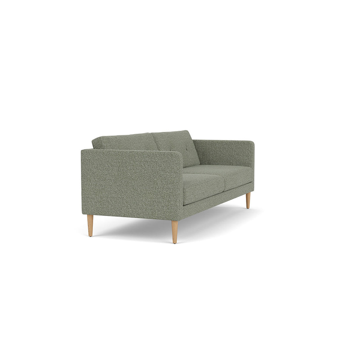 L42 Firhøj - 2,5 pers. sofa - Eg - Green-Melange