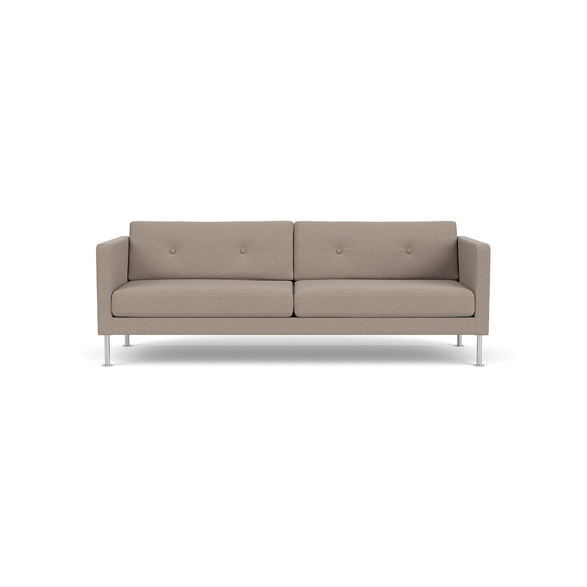 L42 Firhøj - 3 pers. sofa - Stål - Stone (181)