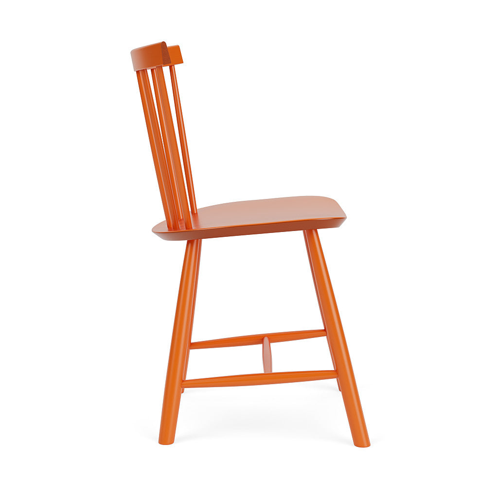 J46 spisebordstol Designet af Poul Volther i Orange