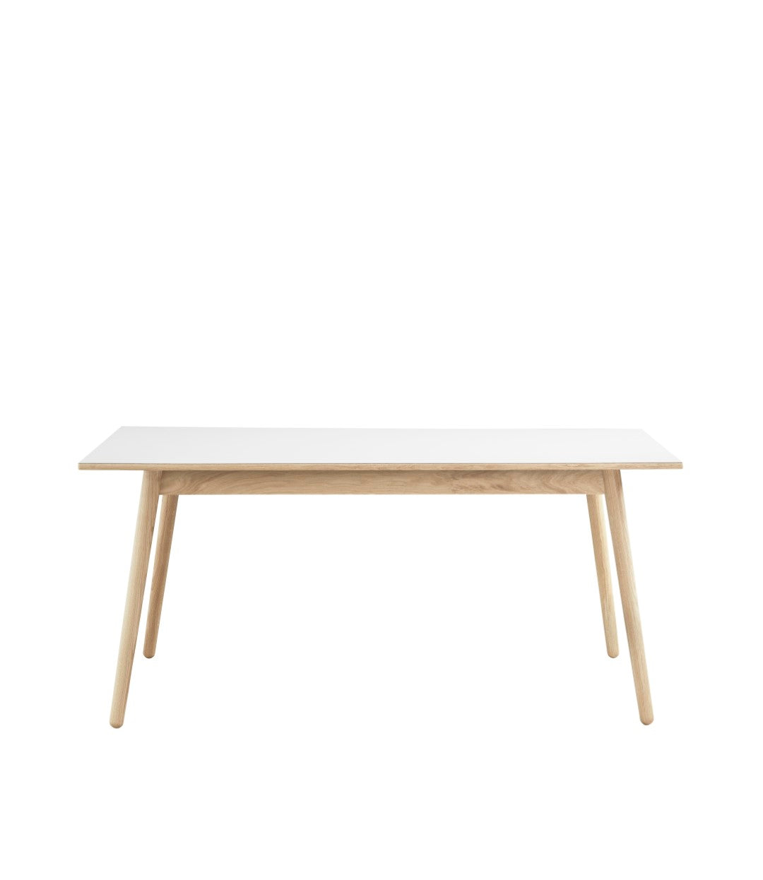 C35B Spisebord i Eg Linoleum Mushroom af Poul M. Volther