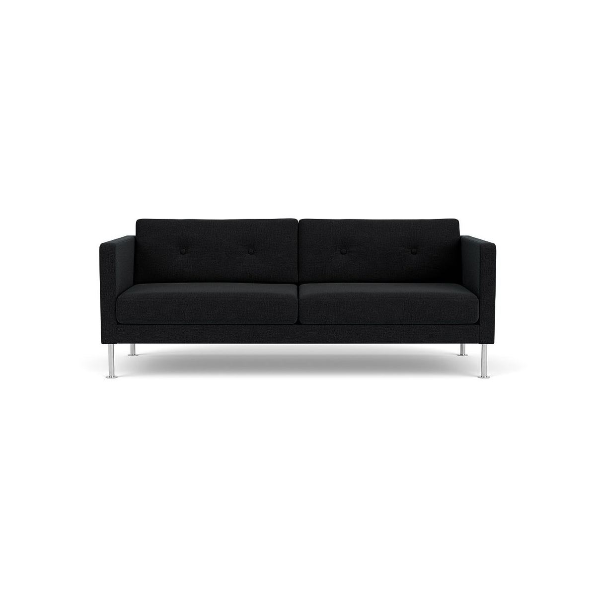 L42 Firhøj 2,5 pers. sofa Stål Metal Børstet MLF Dark Grey (28) Unit10 MTO
