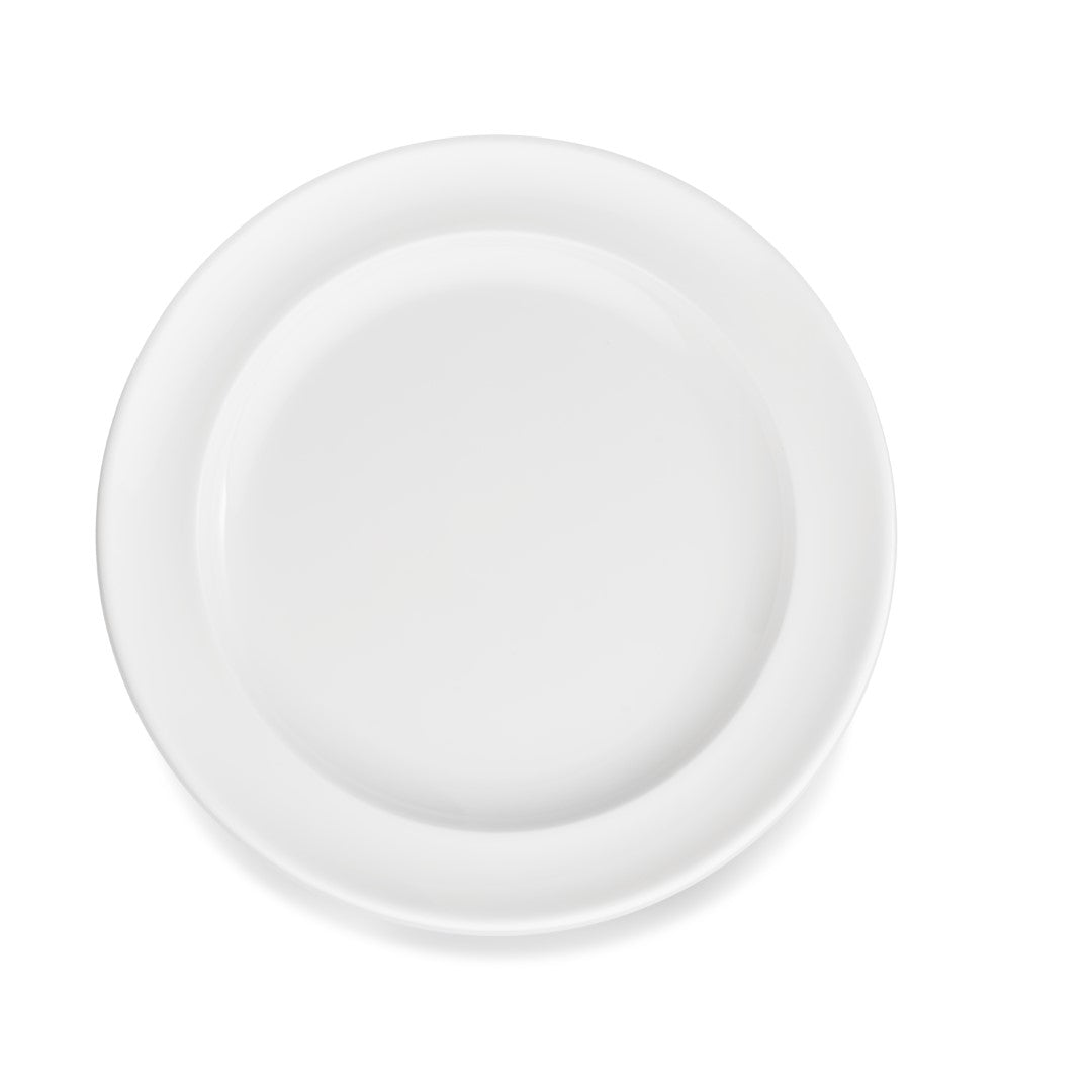 V44 Hvidpot Tallerken i hvidt porcelæn Ø18,5 cm – 4 stk. af FDB Møbler