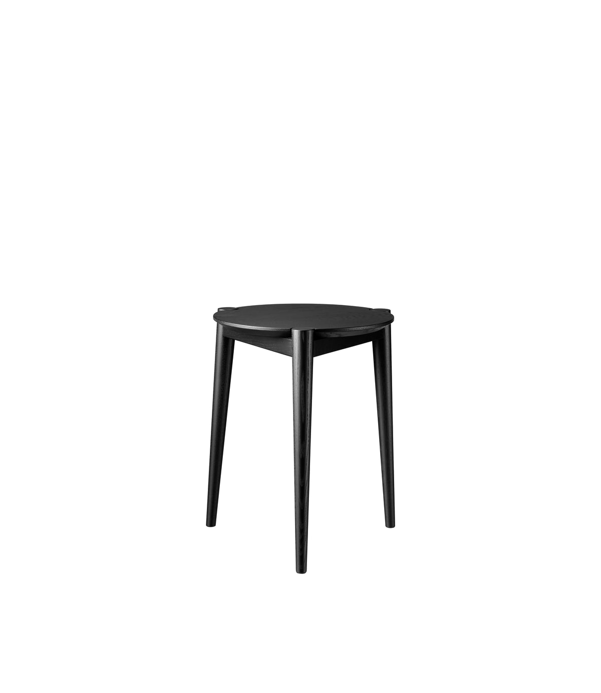 J160 Søs - Stool - Oak - Jet Black