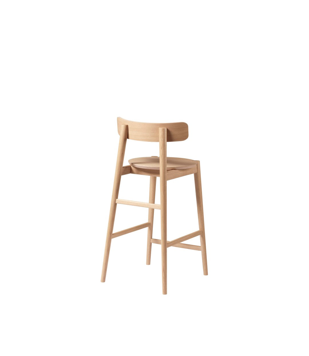 J185 Øst - Counter chair - Oak