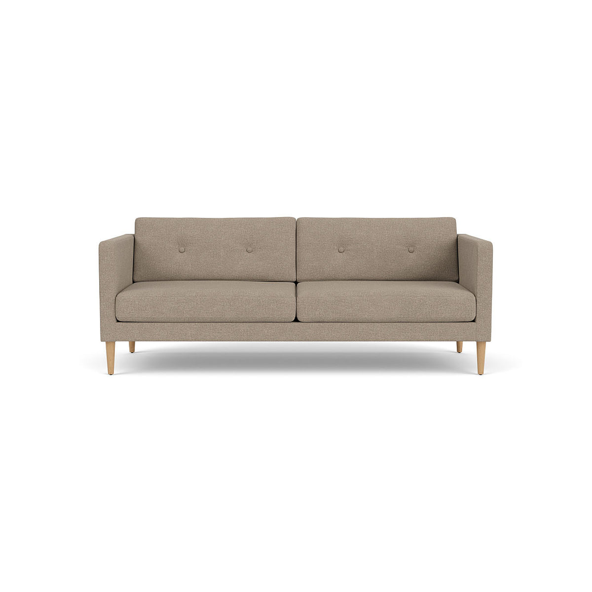L42 Firhøj - 2,5 pers. sofa - Eg - Light Grey (02)