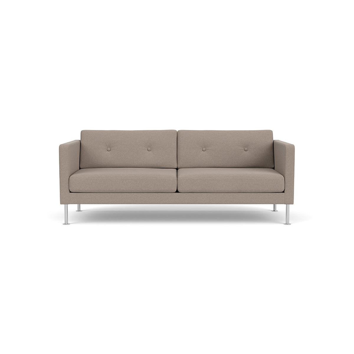 L42 Firhøj - 2,5 pers. sofa - Stål - Stone (181)
