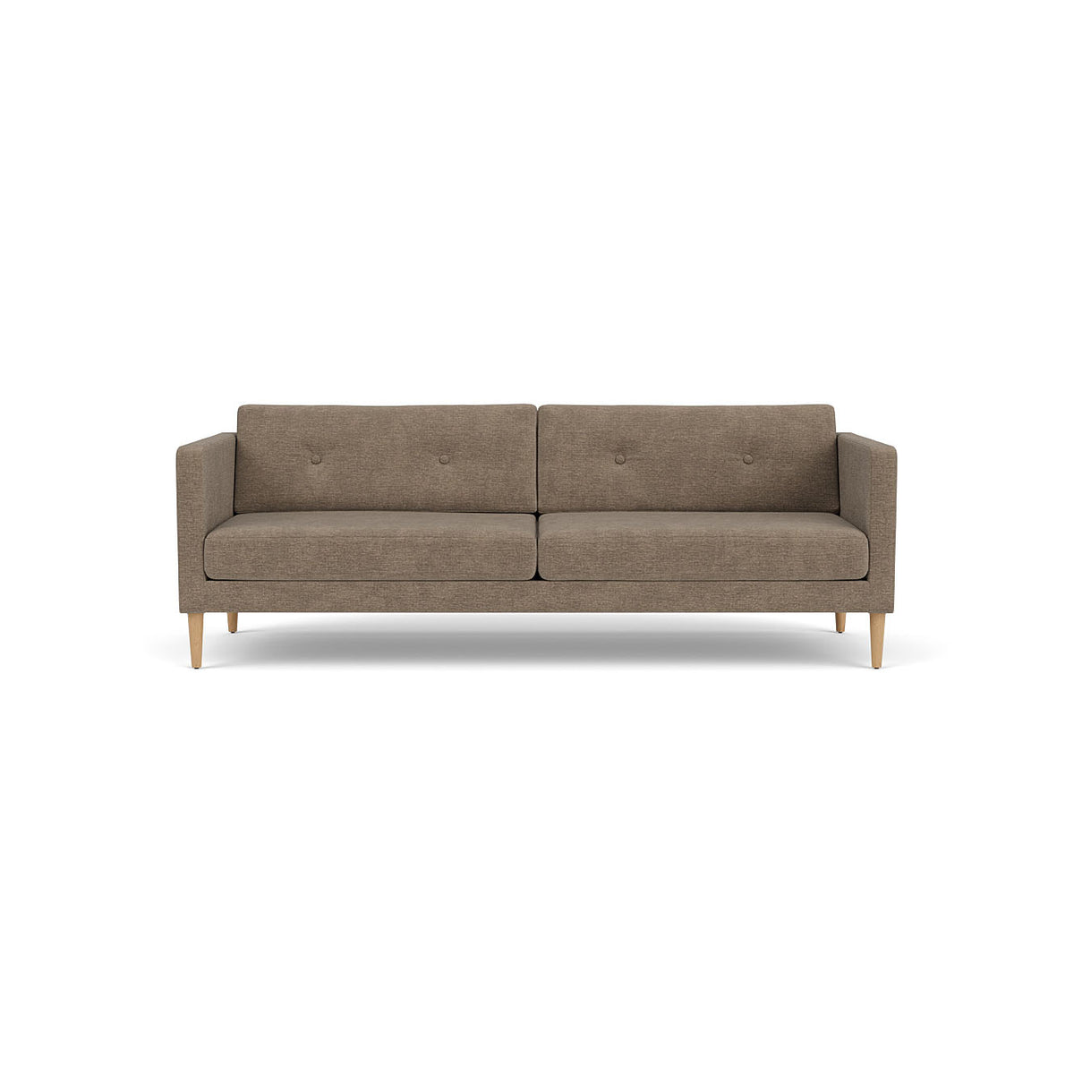 L42 Firhøj - 3 pers. sofa - Eg - Taupe (233)