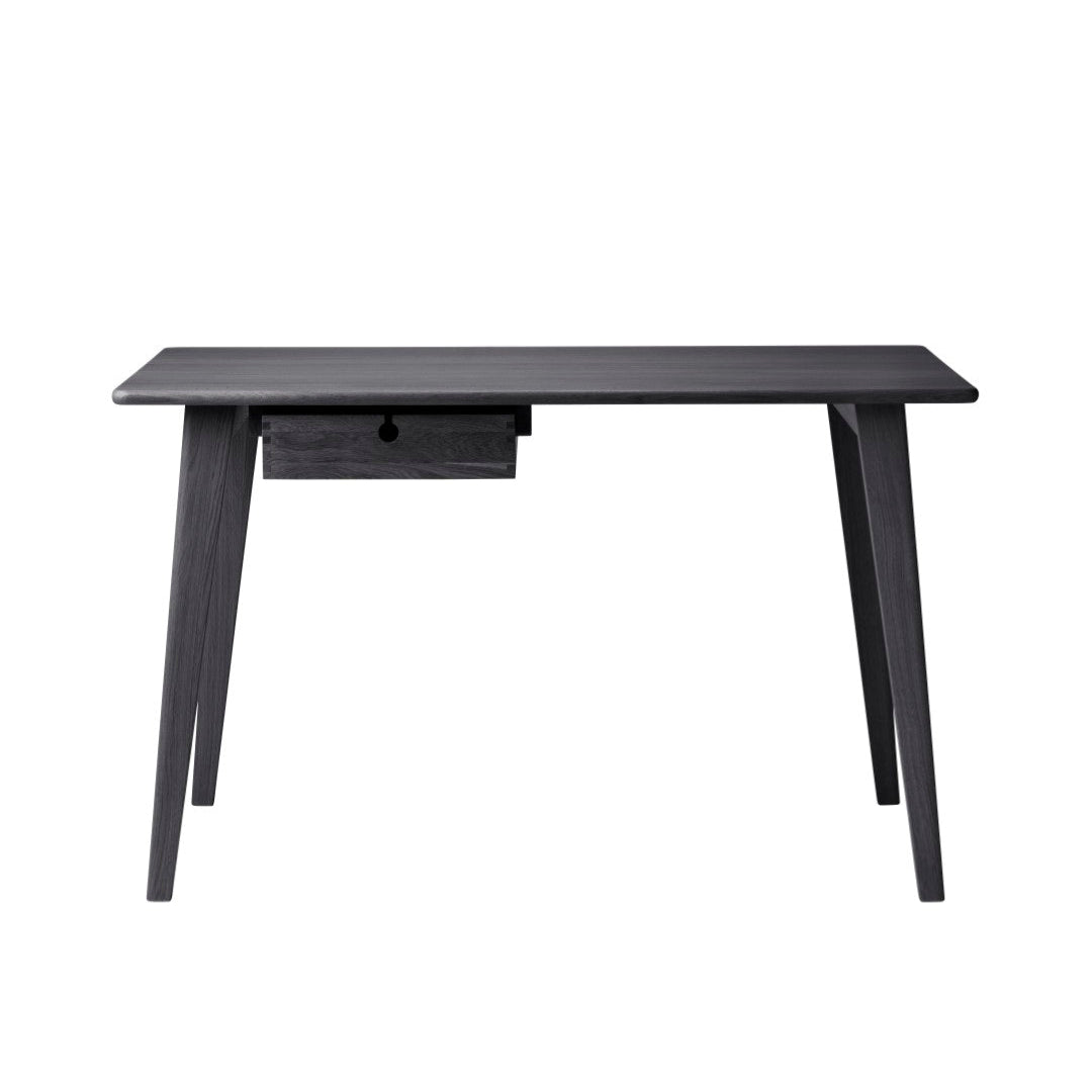C67 Butler Skrivebord i Eg Massiv Sort af Foersom & Hiort-Lorenzen