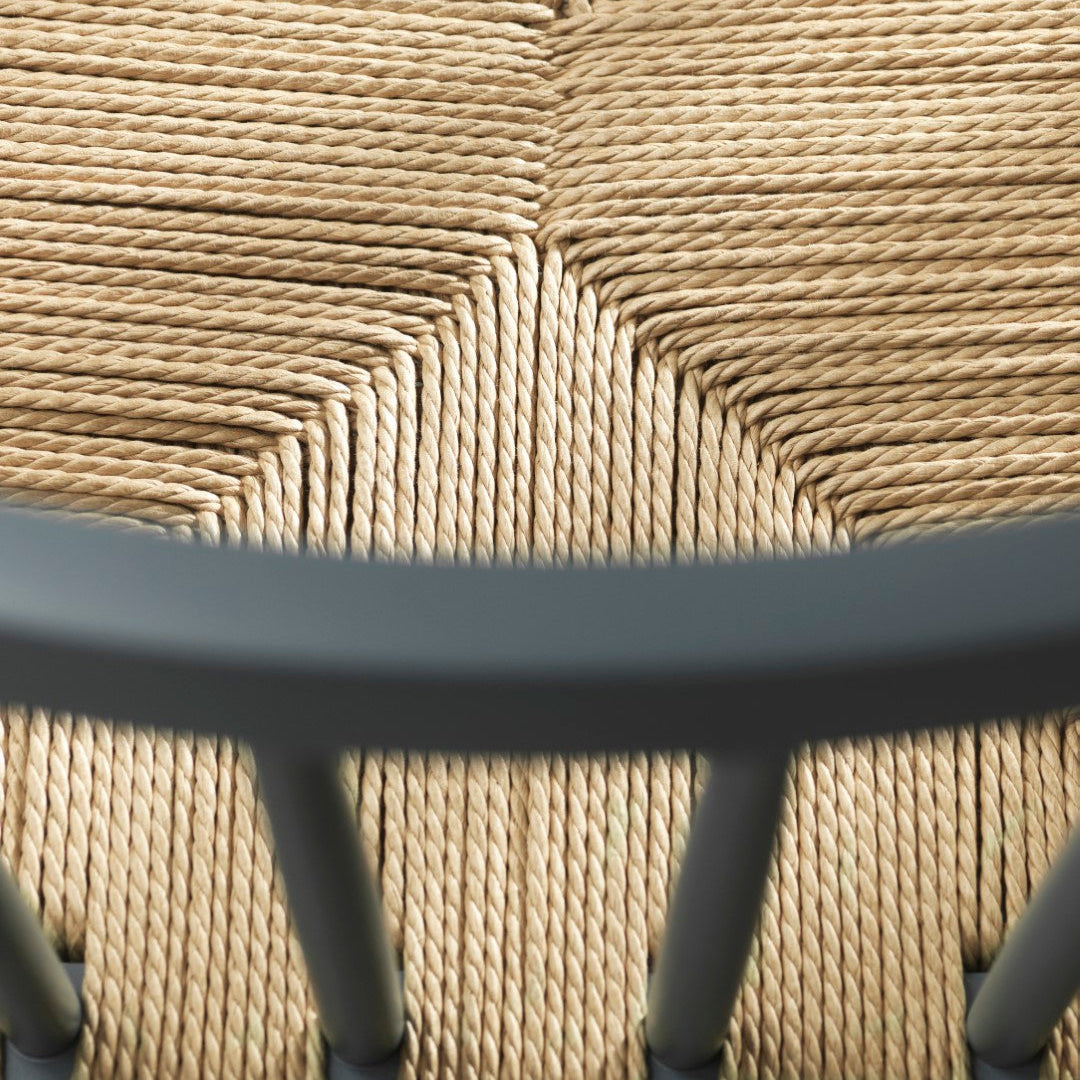 J80 Stol 2 stk i Bøg Blue Grey af Jørgen Bækmark - Detalje